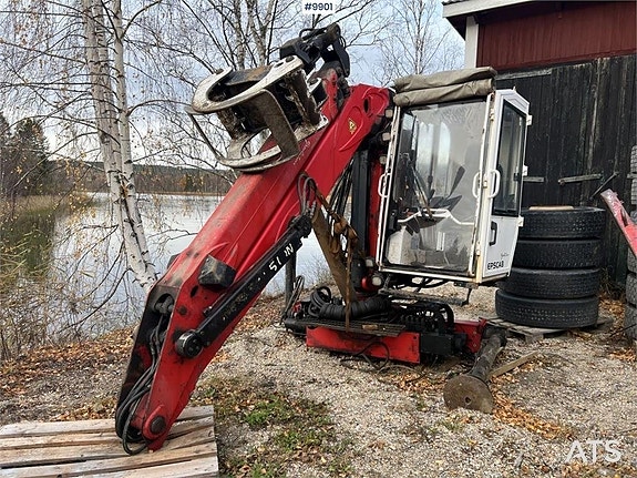 PALFINGER EPSILON M110 Timmerkran med dubbla utskjut