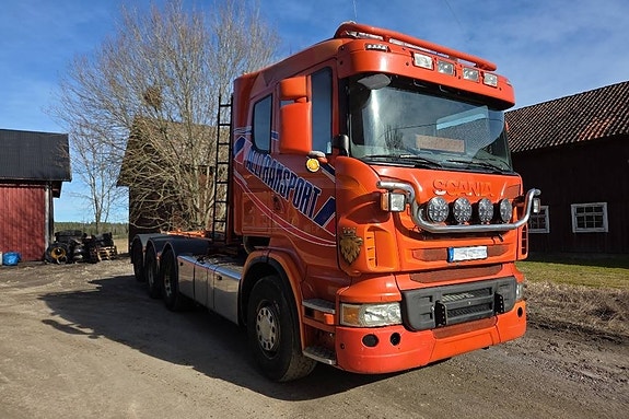 Scania R480LB 8x4 Lastväxlarbil