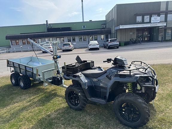 Polaris SPORTSMAN 570 EPS DELUXE TURF - 26 *SKOGSPAKET