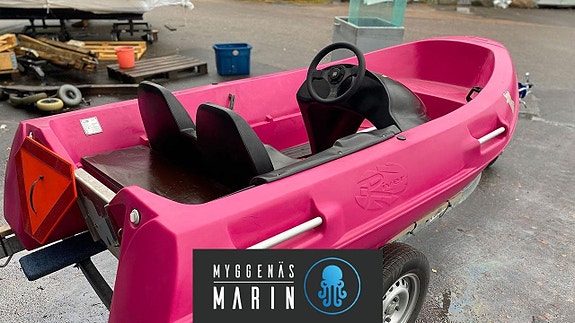 Plastbåt River 2020 | Yamaha 9,9hk 2023 Ny motor! Trailer in