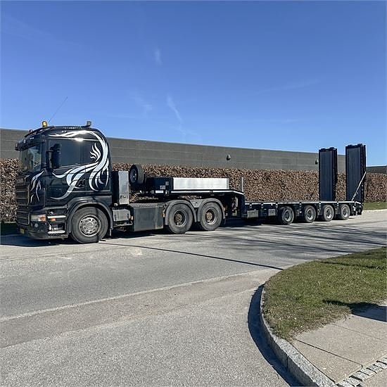 Broshuis 4 ABSD - Only 2000 km -  Truck+flat bed+container t