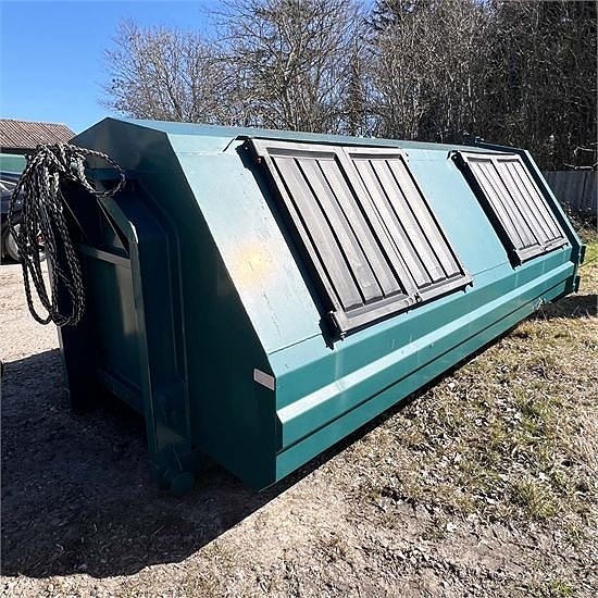 SH 10 M3 -  Lukket affaldscontainer med låger - Closed waste