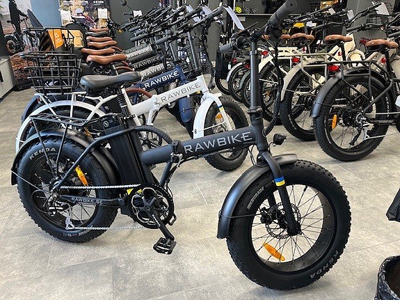 Rawbike Elcykel/Elmoped - Fri montering & 2500kr tillbehör!