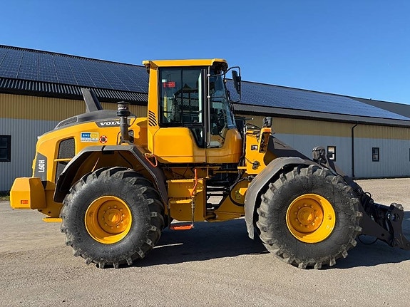 Volvo L60H med nya traktordäck, long boom 4 of 7