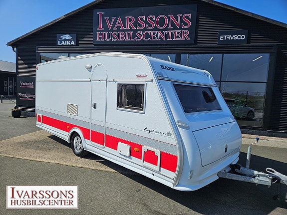 Kabe Royal 520 XL KS / Dubbelbädd / Alde / AC / Mover / Förtält