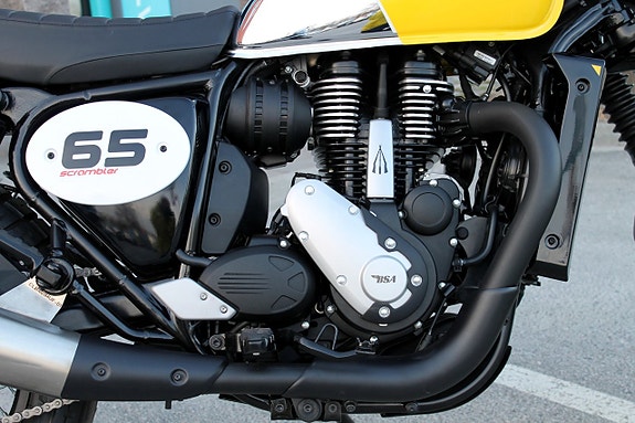 BSA 650 SCRAMBLER MC | VICTOR YELLOW | NYHET 13 of 15