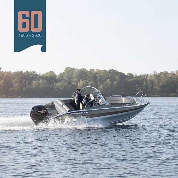 Linder ARKIP 570 GPS 92sv Mercury F100 ELPT EFI -26