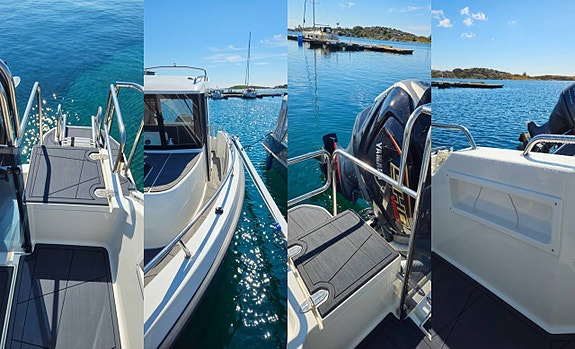 Willys X8 weekend hyttbåt wa Yamaha F200 V-max SeakeeperRide 6 of 11