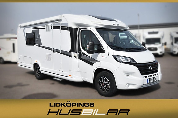 Knaus Låga långbäddar Toa bak Automat ALDE Solceller 700 Sky Platinum MEB  *Automat*Alde*