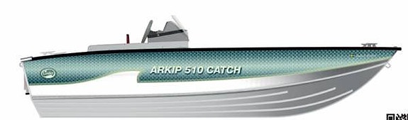 Linder Arkip 510 Catch & Honda 60 hk 4-takt -2026 - Nyhet 9 of 11