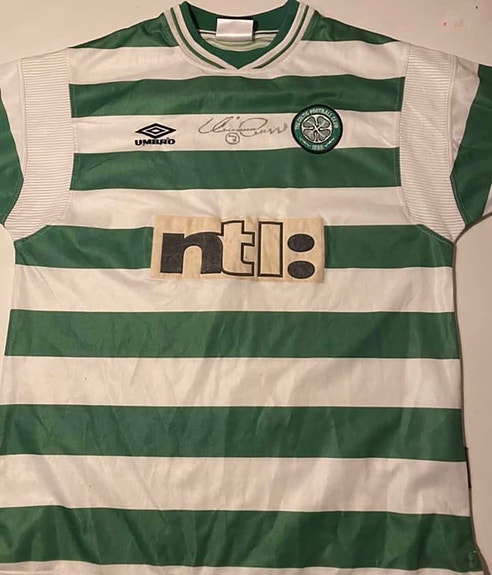 Umbro Celtic matchtröja Henrik Larsson