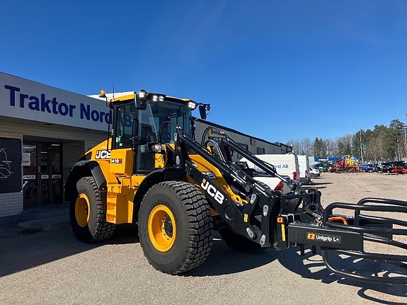 JCB 419S Nordic Edition 50km/h hitch