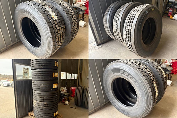 Lastbilsdäck, Trailerdäck