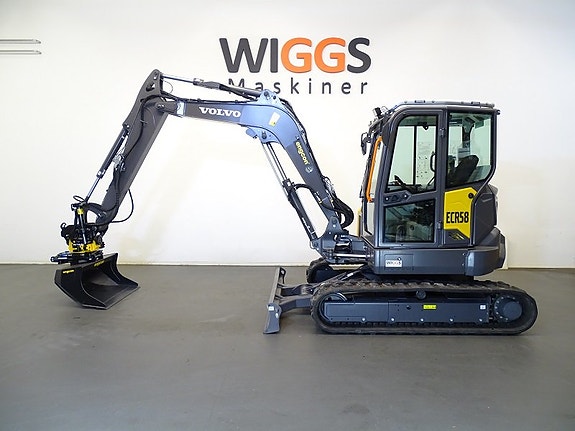Volvo ECR58F-25 / Engcon EC206 / Grip / Microprop MIG2