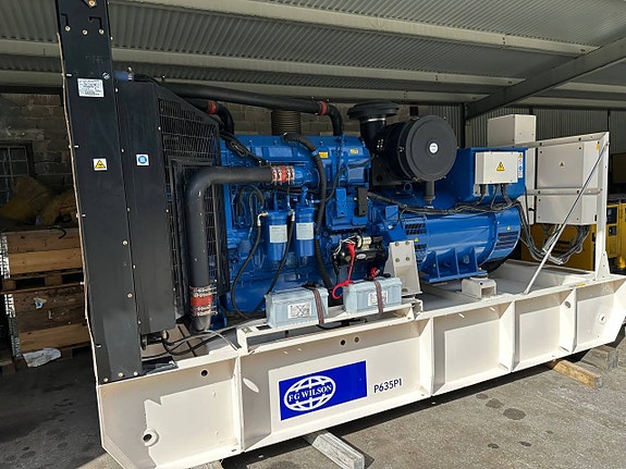 Elverk / Generator Parkins 630 KVA
