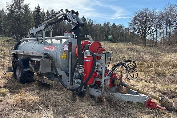 Solus ST8000, Slamsugningsvagn ( använd fåtal timmar )