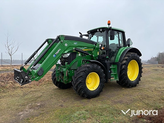 Traktor - John Deere 6130M med lastare & frontlyft