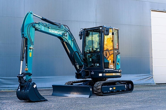 VÅRKAMPANJ! Sunward - SWE35UF - Minigrävare 3,5 TON