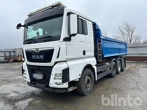 Tipplastbil MAN TGX 35.500 8X4-4 BL