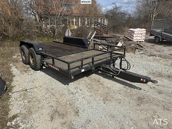 Maskintrailer Med tipp (65,000:- ex moms)