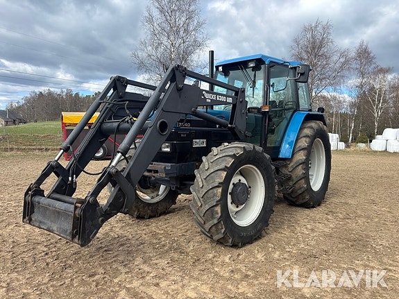 Traktor Ford 7840 Powerstar SLE med frontlast