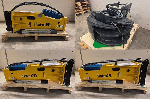 Hydraulhammare, Träklipp S45,