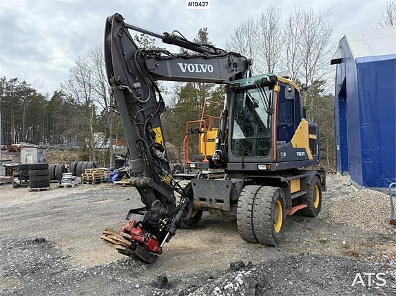 Volvo EW160E med rototilt och 2D-grävsystem (999,000:- ex mo