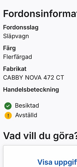 Cabby Nova 472 CT, solceller 9 of 10