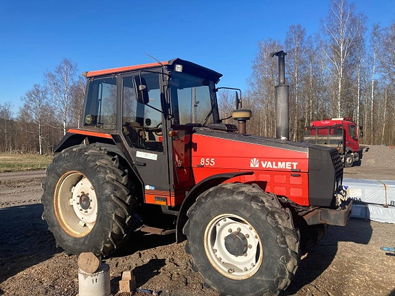 Valmet 855 med Turbinkoppling