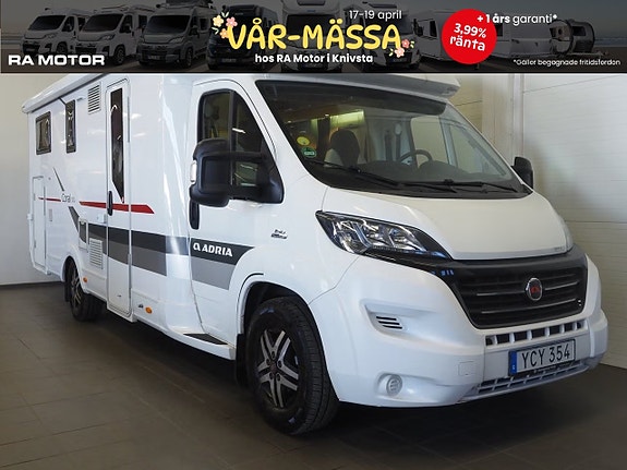 Adria Coral 670 SL Supreme I ALDE I Solcell I 150hk