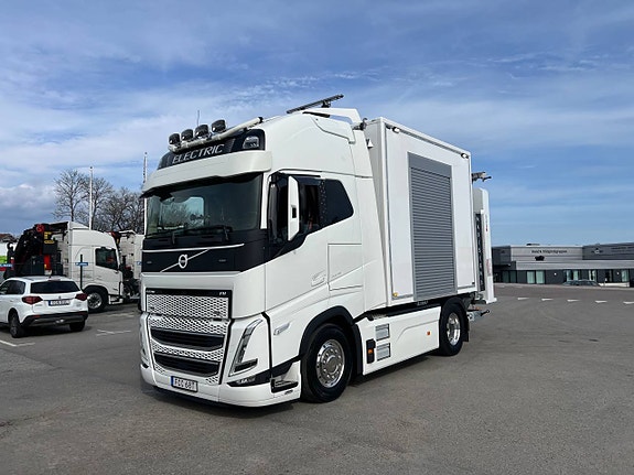 Volvo FH 4x2 Elbil TMA Bil Skåp med MaxiSign & Verdegro