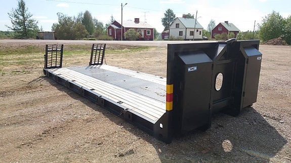 Maskinflak SISU 25 Ton 6.5m