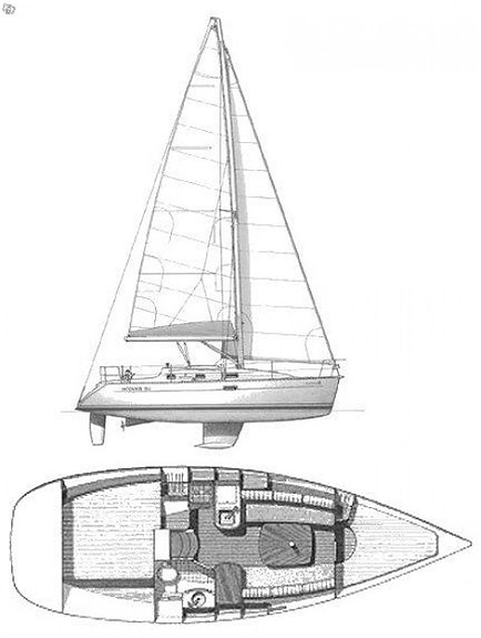 Fin Beneteau Oceanis 311 17 of 20