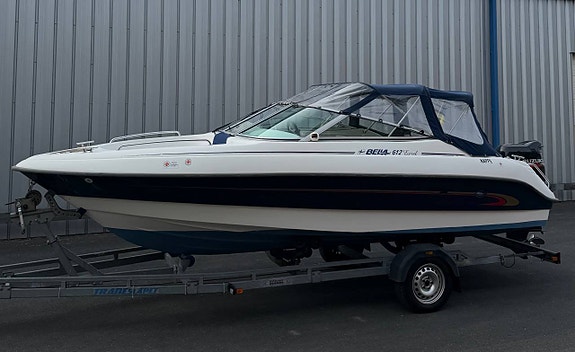 Bella 612 Excell Suzuki 140hk 4takt Få gångtimmar