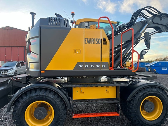 Volvo EWR150F 75 tim  hjulgrävare