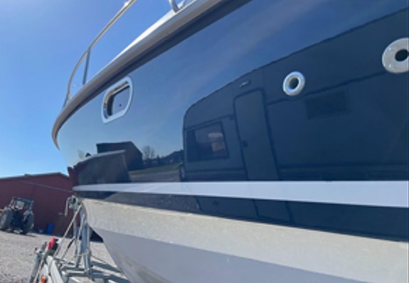 Aquador 23 DC bogpropeller, ankarspel Tiki 80 kärra 4 of 11