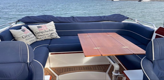Aquador 23 DC bogpropeller, ankarspel Tiki 80 kärra 8 of 11
