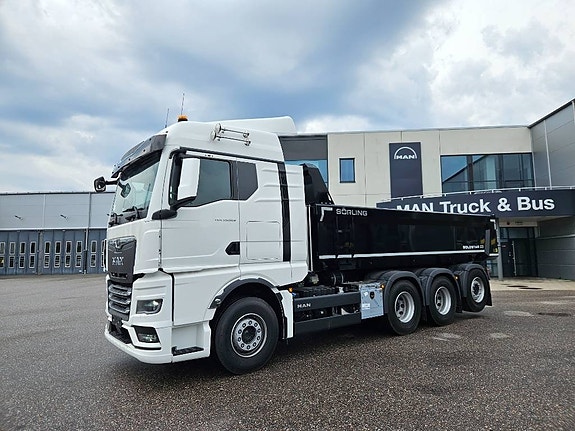 MAN TGX 35.510 8x4-4 Schakt Sörling och Zetterbergs