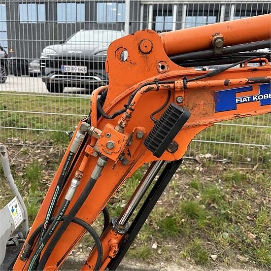 Fiat-Kobelco E9 SR - Minigravemaskine / mini excavator 1 ton 9 of 26