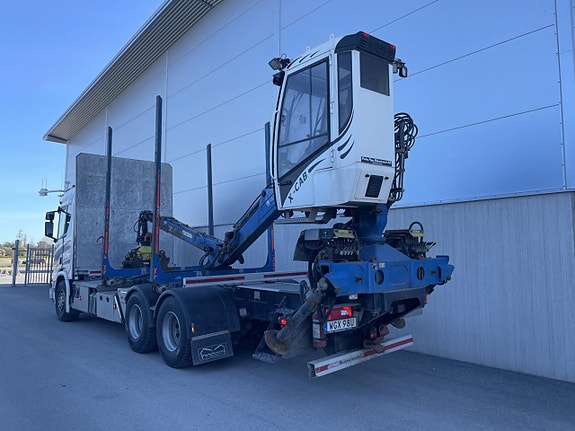 Scania R 650 B6x4 timmerbil + kran Sommarkampanj 2 of 13
