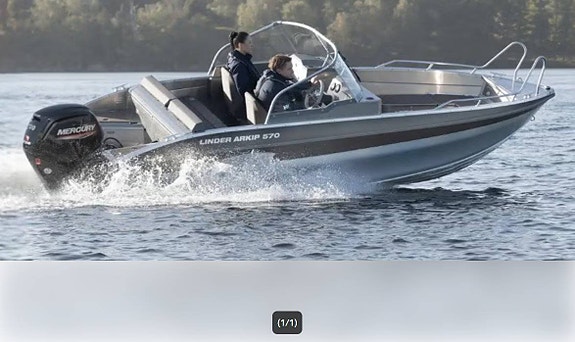 KAMPANJ Linder Arkip 570, Mercury F115 ELPT EFI 3,95 Ränta