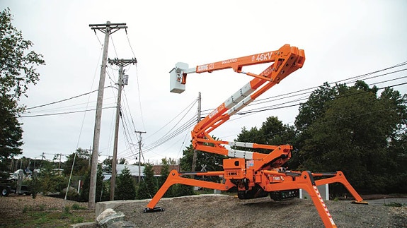 Isolerad CMC Spiderlift – Maximal säkerhet vid högspänning