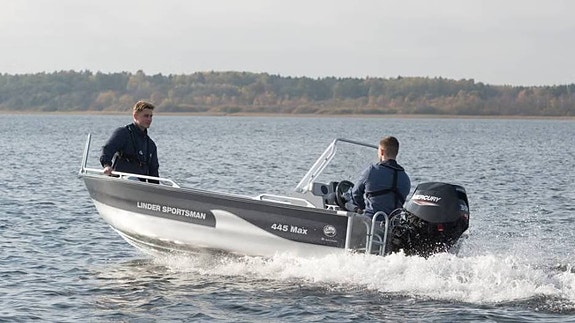 Linder 445 Max & Mercury 30 hk ink Garmin 92SV -2026