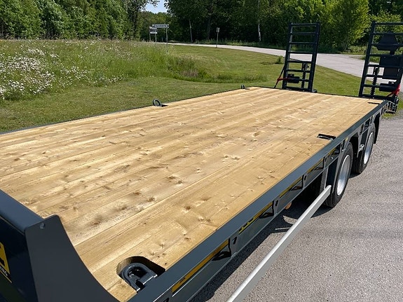 NC 2axl maskintrailer 16T lastvikt 12 of 24