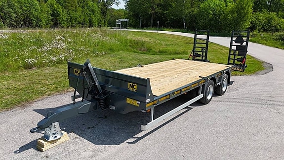 NC 2axl maskintrailer 16T lastvikt 21 of 24