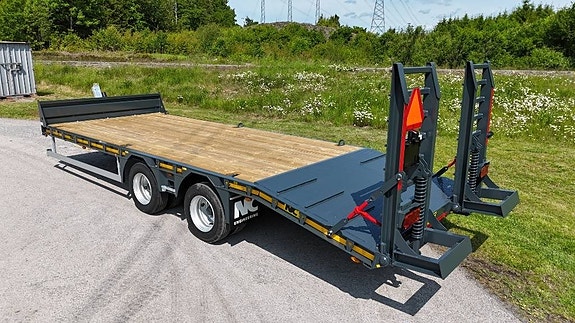 NC 2axl maskintrailer 16T lastvikt 22 of 24