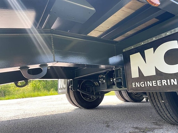 NC 2axl maskintrailer 16T lastvikt 17 of 24