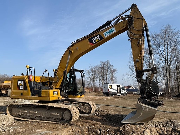 CAT 320 Rotortilt 3st skopor grävsystem