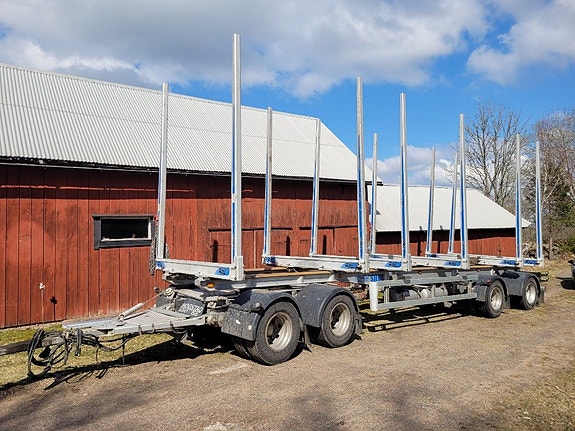 Släpvagn Timmersläp HOGSTAD SVETS S4-TM-38