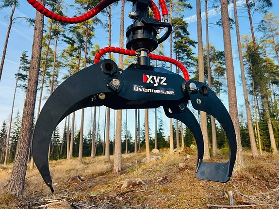 Nytt pris  XYZ420 hydraulisk Timmervagn för ATV Traktor 5 of 6